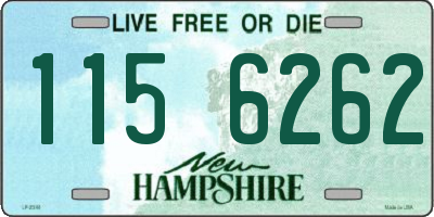 NH license plate 1156262