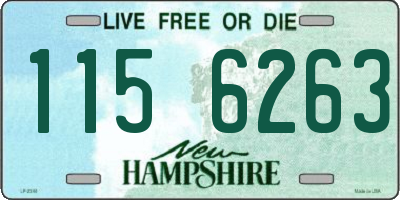 NH license plate 1156263