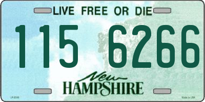 NH license plate 1156266