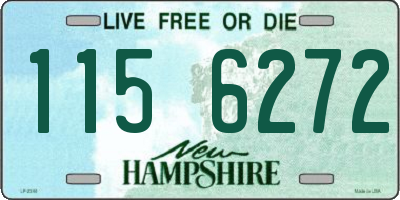 NH license plate 1156272