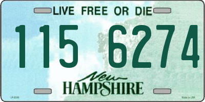 NH license plate 1156274
