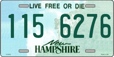 NH license plate 1156276