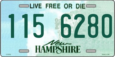 NH license plate 1156280