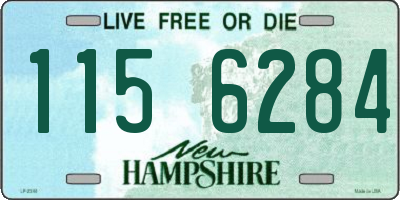 NH license plate 1156284