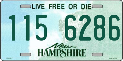 NH license plate 1156286