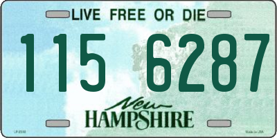 NH license plate 1156287