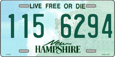 NH license plate 1156294