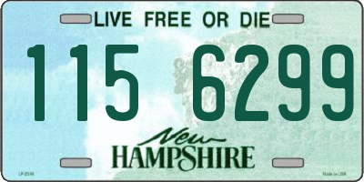 NH license plate 1156299