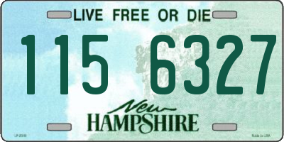 NH license plate 1156327