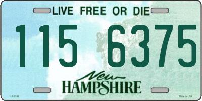 NH license plate 1156375