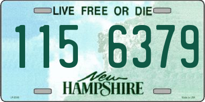 NH license plate 1156379