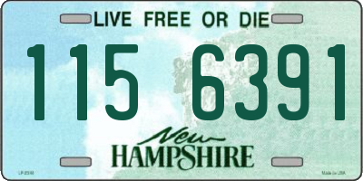 NH license plate 1156391