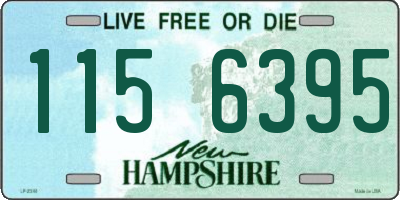 NH license plate 1156395