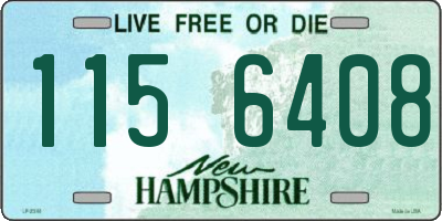 NH license plate 1156408