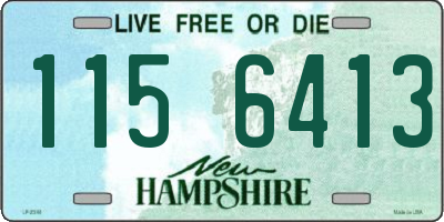 NH license plate 1156413