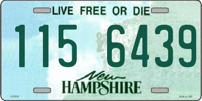 NH license plate 1156439
