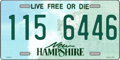 NH license plate 1156446