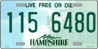 NH license plate 1156480