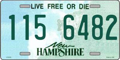 NH license plate 1156482