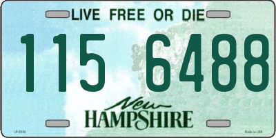 NH license plate 1156488