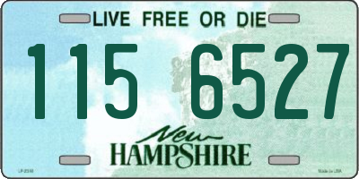 NH license plate 1156527