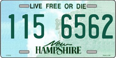 NH license plate 1156562