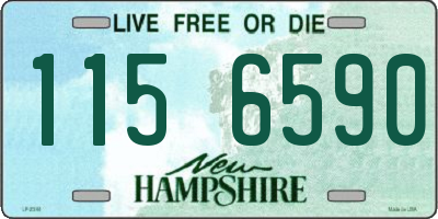 NH license plate 1156590