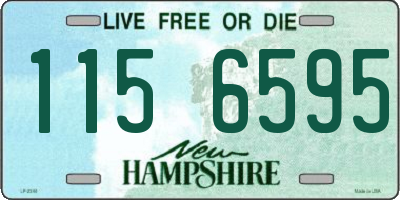 NH license plate 1156595