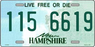 NH license plate 1156619