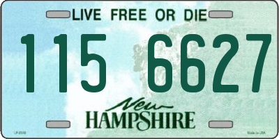 NH license plate 1156627