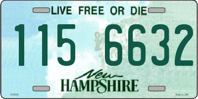 NH license plate 1156632