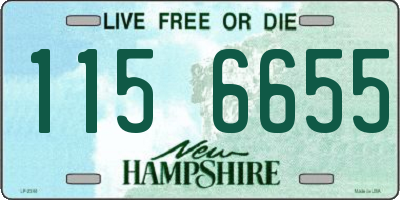 NH license plate 1156655