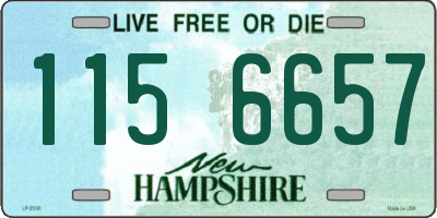 NH license plate 1156657