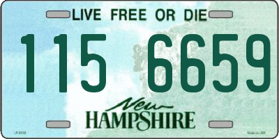 NH license plate 1156659