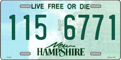 NH license plate 1156771
