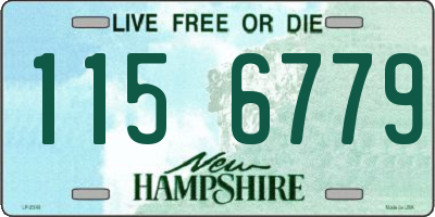 NH license plate 1156779