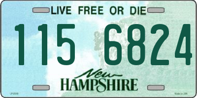 NH license plate 1156824