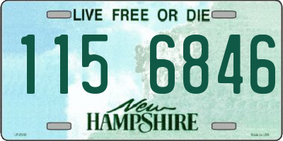 NH license plate 1156846