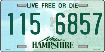NH license plate 1156857