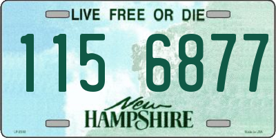 NH license plate 1156877