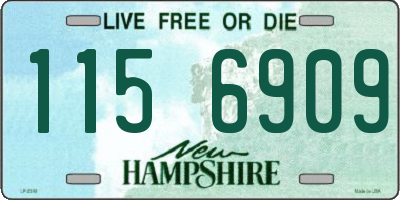 NH license plate 1156909