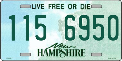 NH license plate 1156950