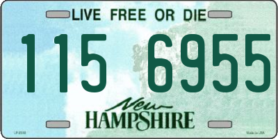 NH license plate 1156955