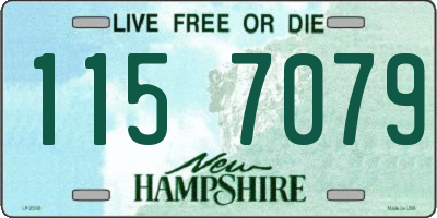 NH license plate 1157079