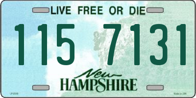 NH license plate 1157131