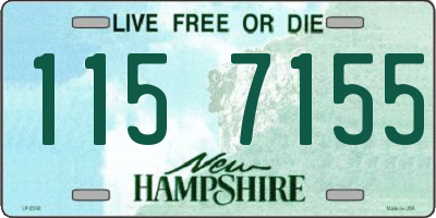 NH license plate 1157155