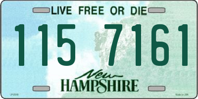 NH license plate 1157161