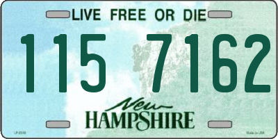NH license plate 1157162