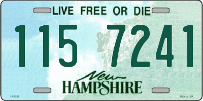 NH license plate 1157241