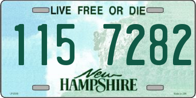 NH license plate 1157282
